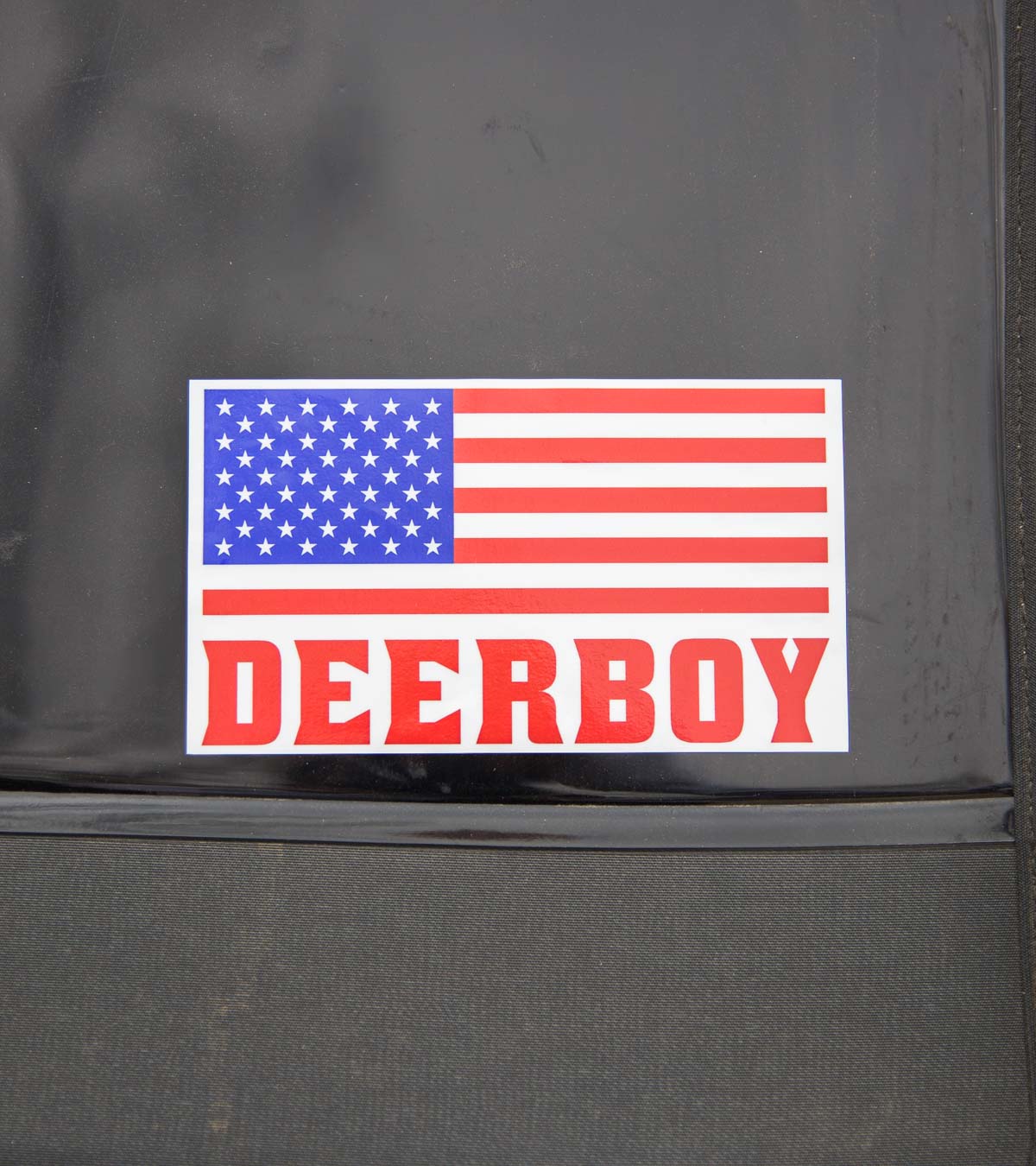 Deerboy American Flag Decal