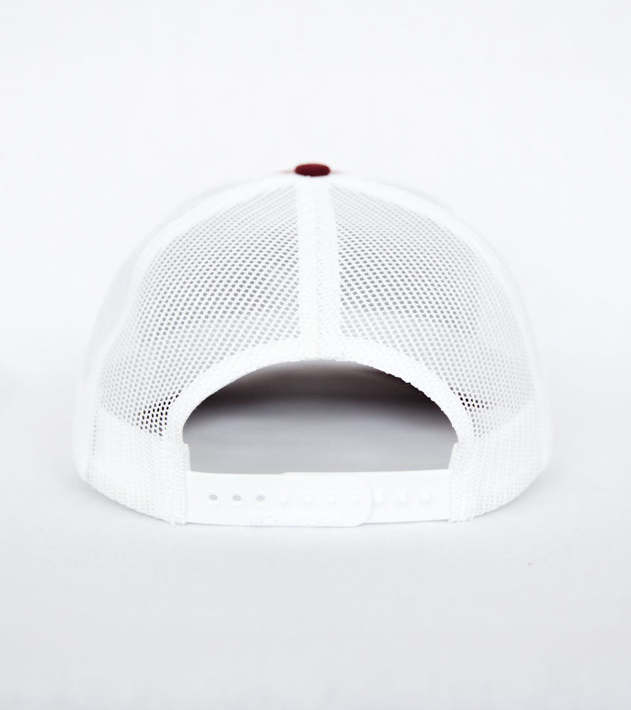 Deerboy Signature Cap In Cardinal And White Back